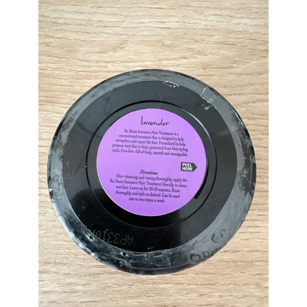 Wen by Chaz Dean Lavender Re Moist Intensive Hair Treatment 2oz Sealed Jar